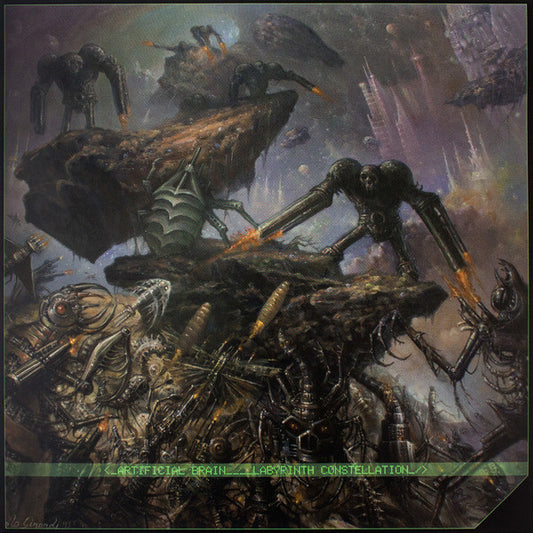 Artificial Brain : Labyrinth Constellation (LP,Album,Limited Edition,Reissue)