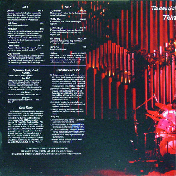 Boston : Third Stage (LP,Album)