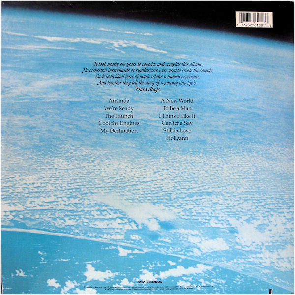 Boston : Third Stage (LP,Album)