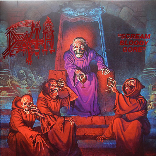 Death (2) : Scream Bloody Gore (LP,Album,Reissue,Remastered)