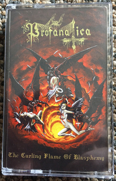 Profanatica :  The Curling Flame Of Blasphemy (Album,Stereo)