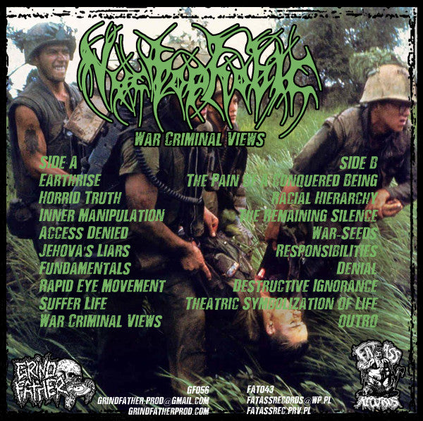 Nyctophobic : War Criminal Views (LP,Album,Remastered)