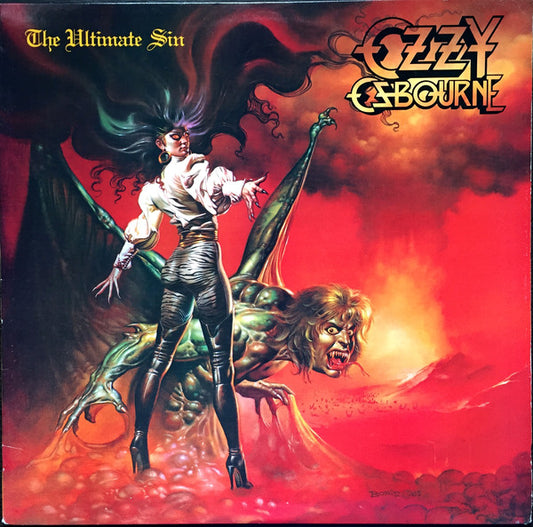 Ozzy Osbourne : The Ultimate Sin (LP,Album)