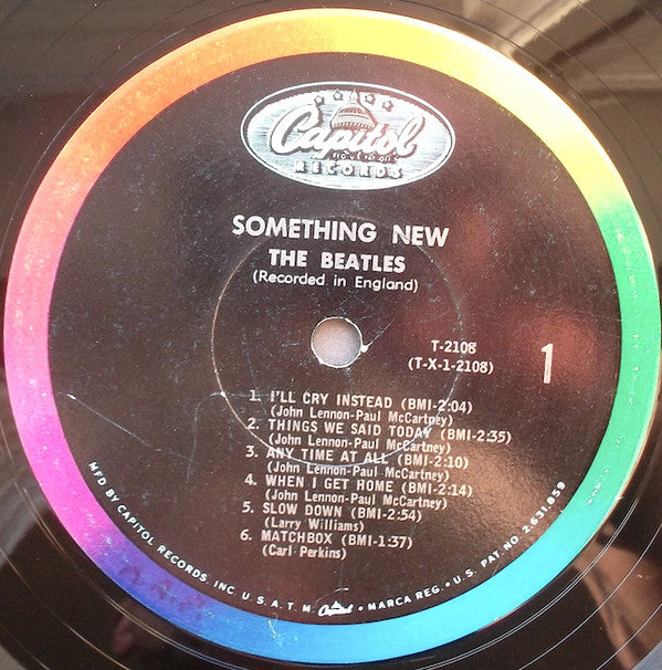 Beatles, The : Something New (LP,Album,Mono)