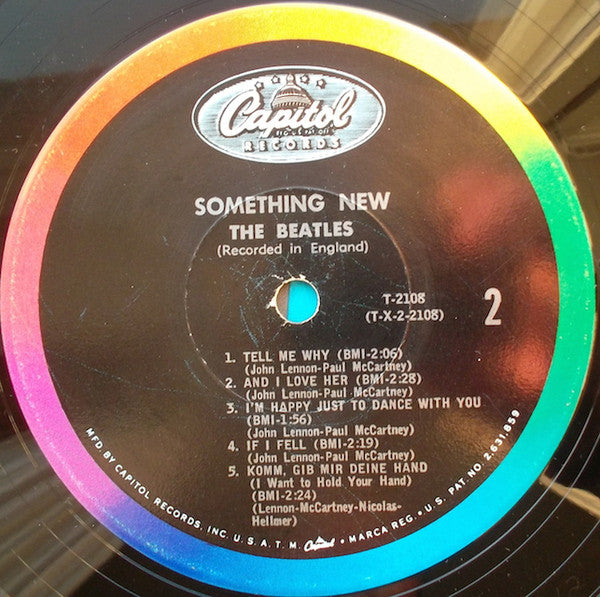 Beatles, The : Something New (LP,Album,Mono)