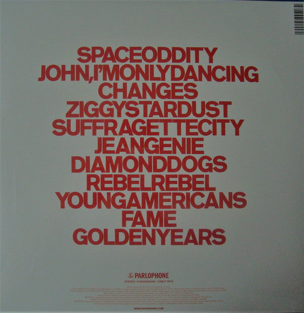 David Bowie : ChangesOneBowie (LP,Compilation,Reissue,Stereo)