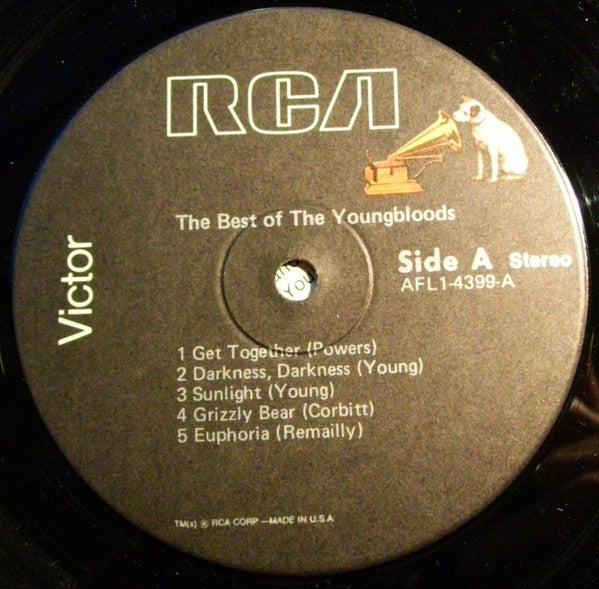 Youngbloods, The : The Best Of The Youngbloods (LP,Compilation,Reissue,Stereo)