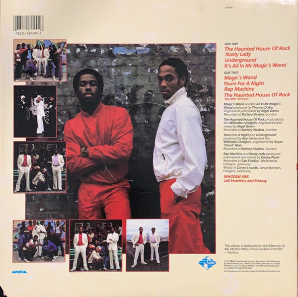 Whodini : Whodini (LP,Album)