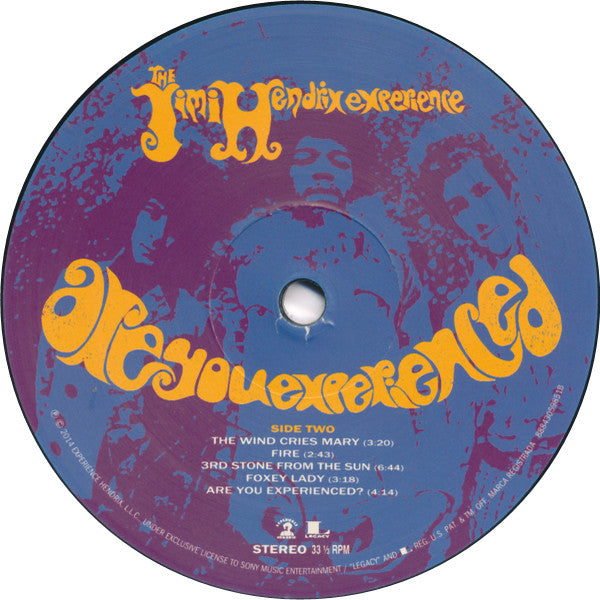 Jimi Hendrix Experience, The : Are You Experienced (LP,Album,Reissue,Remastered,Repress,Stereo)