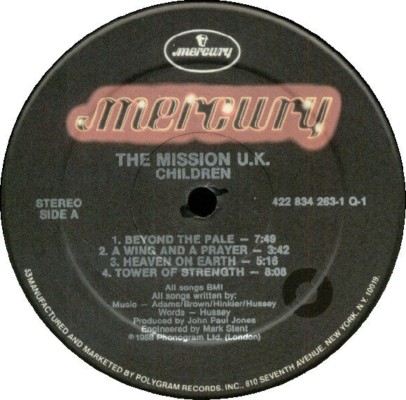 Mission, The : Children (LP,Album)