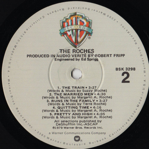 Roches, The : The Roches (LP,Album,Stereo)