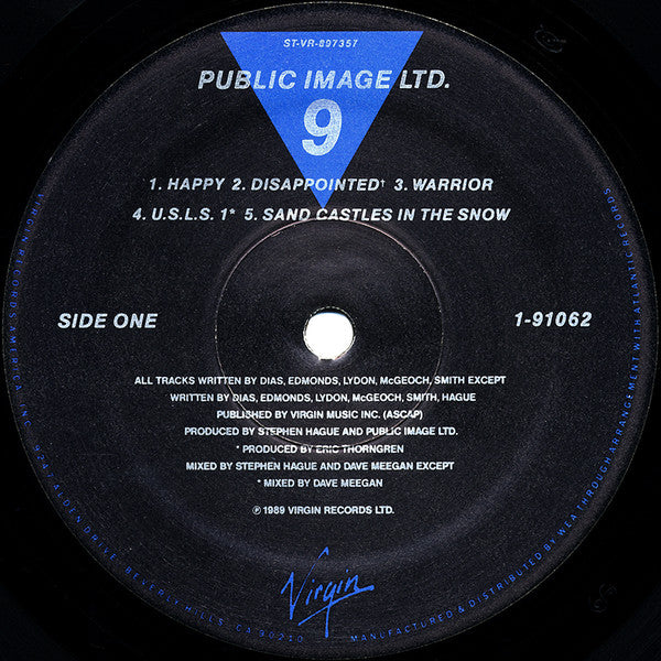 Public Image Limited : 9 (LP,Album)
