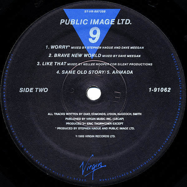 Public Image Limited : 9 (LP,Album)