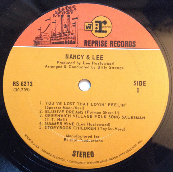 Nancy Sinatra & Lee Hazlewood : Nancy & Lee (LP,Album,Stereo)