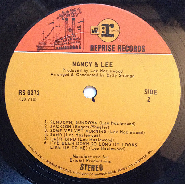 Nancy Sinatra & Lee Hazlewood : Nancy & Lee (LP,Album,Stereo)