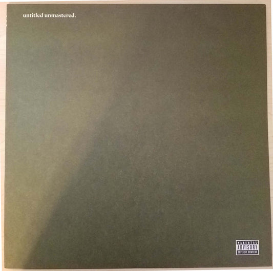 Kendrick Lamar : Untitled Unmastered. (LP,Album)