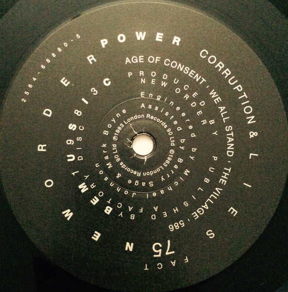 New Order : Power, Corruption & Lies (LP,Album,Reissue,Repress)