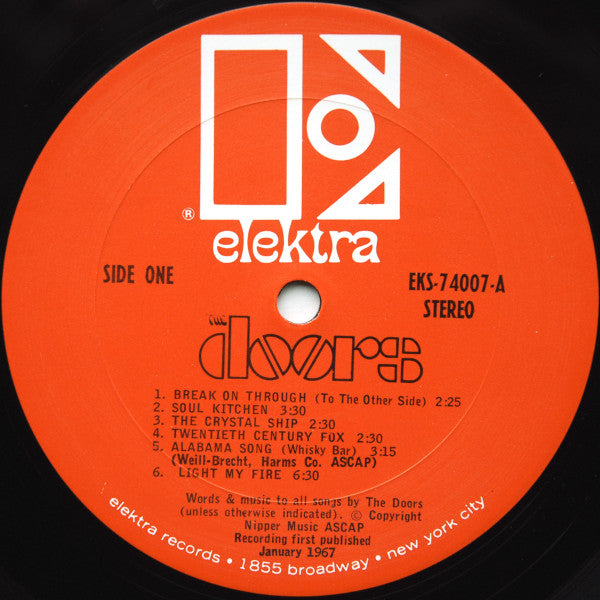 Doors, The : The Doors (LP,Album,Repress)