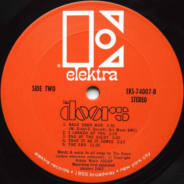 Doors, The : The Doors (LP,Album,Repress)