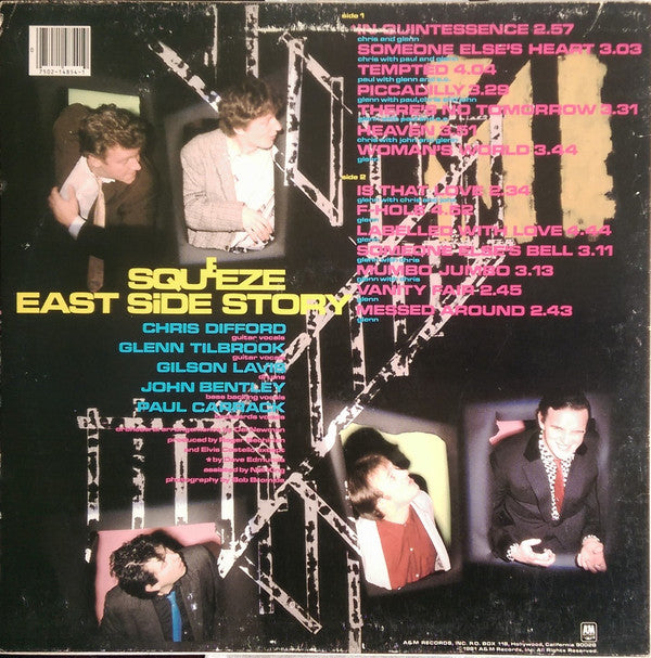 Squeeze (2) : East Side Story (LP,Album)