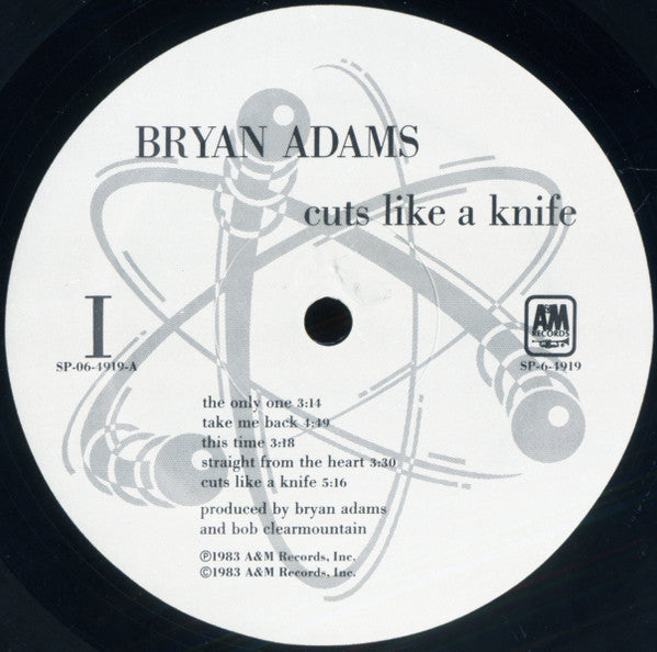 Bryan Adams : Cuts Like A Knife (LP,Album)
