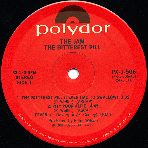 Jam, The : The Bitterest Pill (I Ever Had To Swallow) (12",33 ⅓ RPM,EP,Stereo)