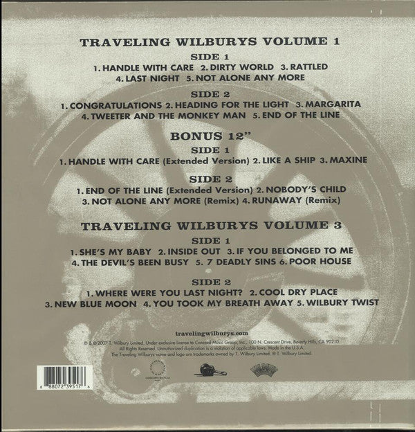 Traveling Wilburys : The Traveling Wilburys Collection (LP,Album,Reissue,Remastered)
