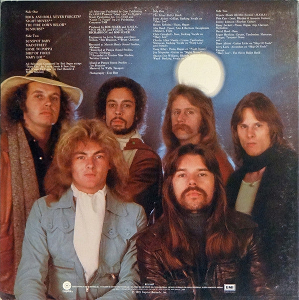 Bob Seger And The Silver Bullet Band : Night Moves (LP,Album,Stereo)