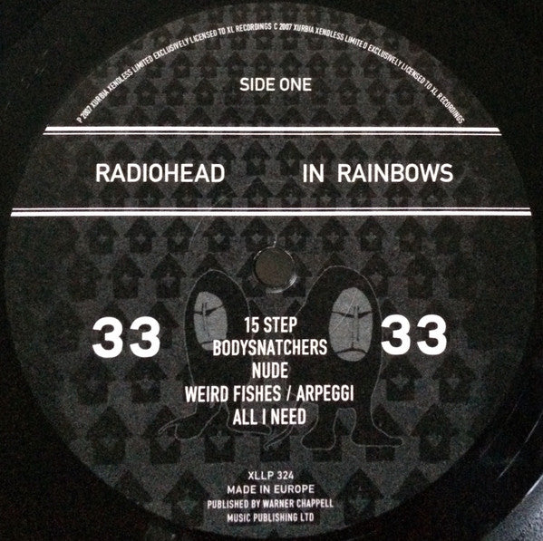 Radiohead : In Rainbows (LP,Album,Reissue)
