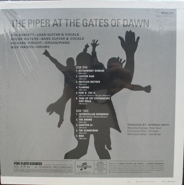 Pink Floyd : The Piper At The Gates Of Dawn (LP,Album,Reissue,Remastered,Stereo)