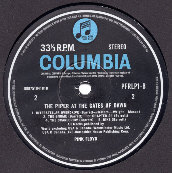 Pink Floyd : The Piper At The Gates Of Dawn (LP,Album,Reissue,Remastered,Stereo)