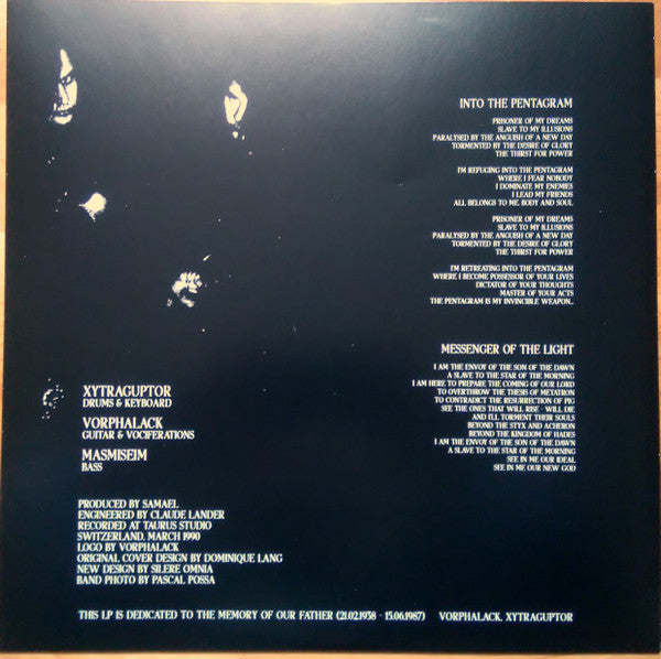 Samael : Worship Him (LP,Album,Limited Edition,Reissue)