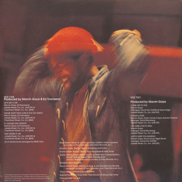 Marvin Gaye : Let's Get It On (LP,Album,Reissue)