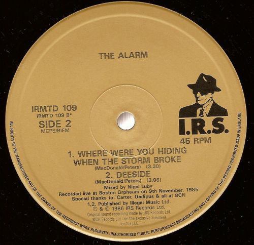 Alarm, The : Spirit Of '76 (12",45 RPM)