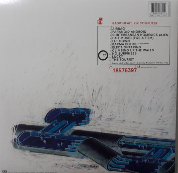 Radiohead : OK Computer (LP,Album,Reissue)