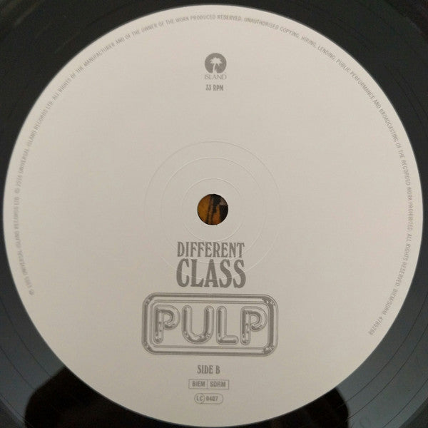 Pulp : Different Class (LP,Album,Reissue)