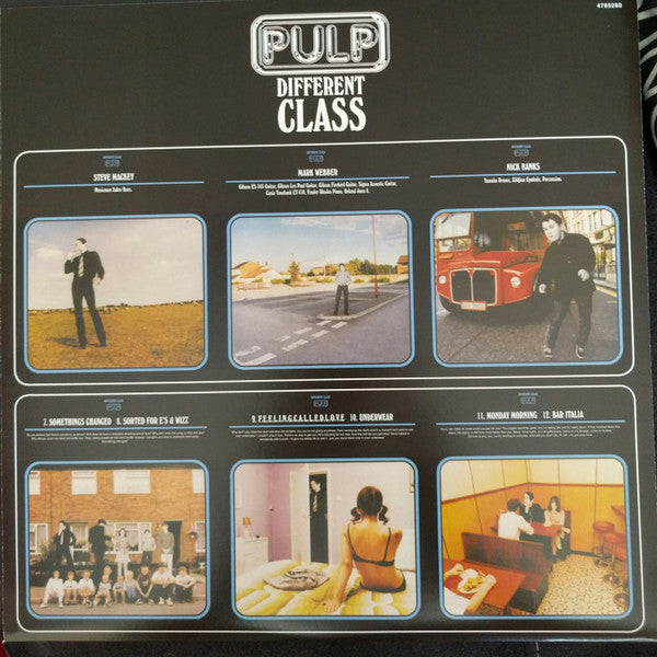 Pulp : Different Class (LP,Album,Reissue)