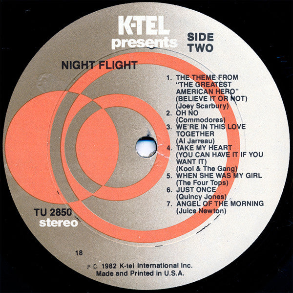 Various : Night Flight (LP,Compilation)