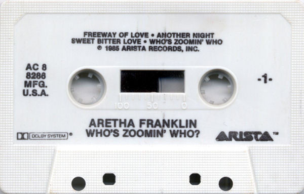 Aretha Franklin : Who's Zoomin' Who? (Album)