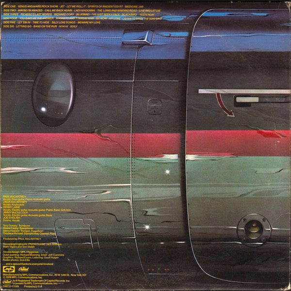 Wings (2) : Wings Over America (LP,Album)