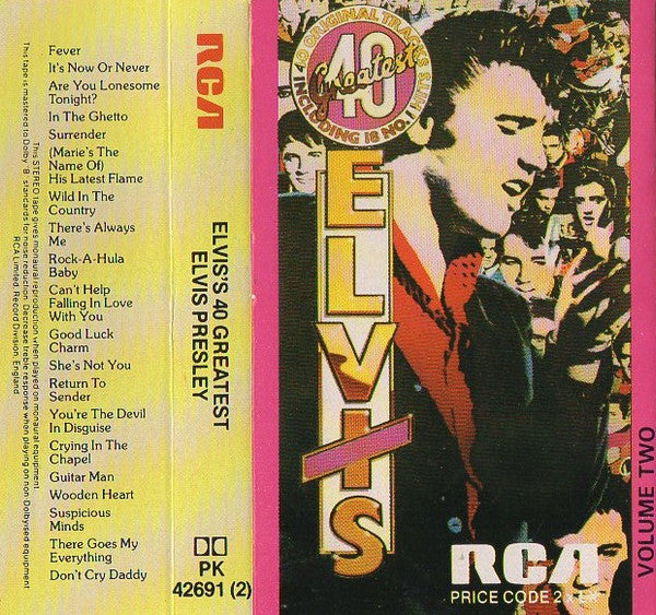 Elvis Presley : Elvis's 40 Greatest (Compilation)