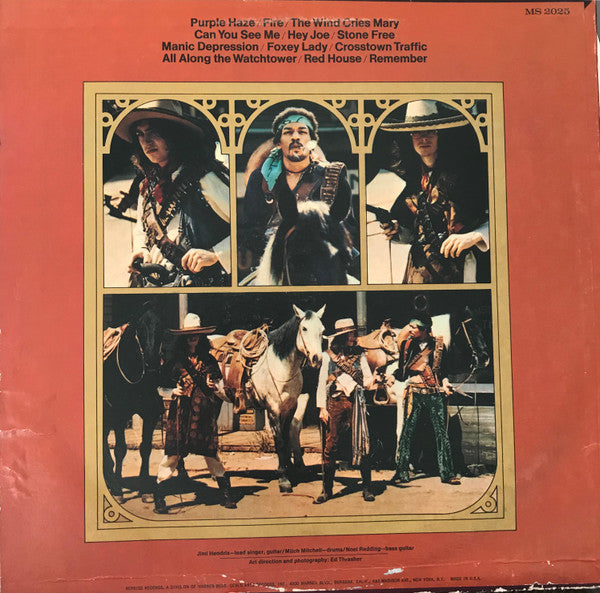 Jimi Hendrix Experience, The : Smash Hits (LP,Compilation,Reissue,Stereo)