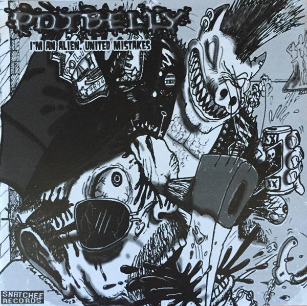 Potbelly / 13 Scars : Potbelly / 13 Scars (7",33 ⅓ RPM,45 RPM,EP,Single)