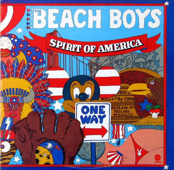 Beach Boys, The : Spirit Of America (LP,Compilation)