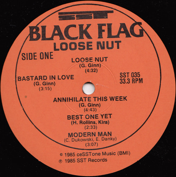 Black Flag : Loose Nut (LP,Album)