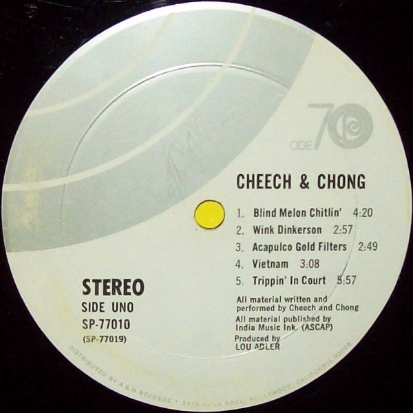 Cheech & Chong : Cheech And Chong (LP,Album)