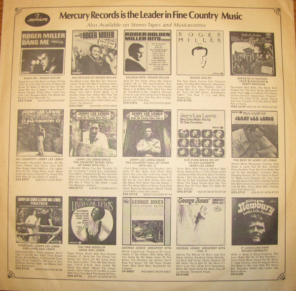 Jerry Lee Lewis : Live At The International, Las Vegas (LP,Album,Stereo)