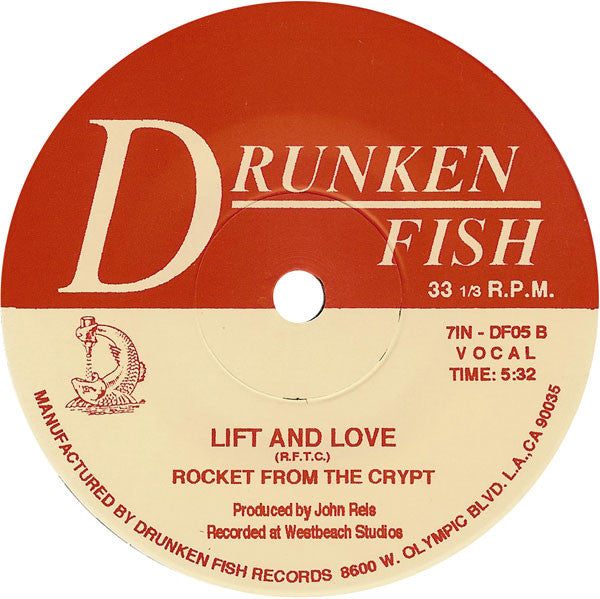 Rocket From The Crypt : Pure Genius (7",33 ⅓ RPM,Single)