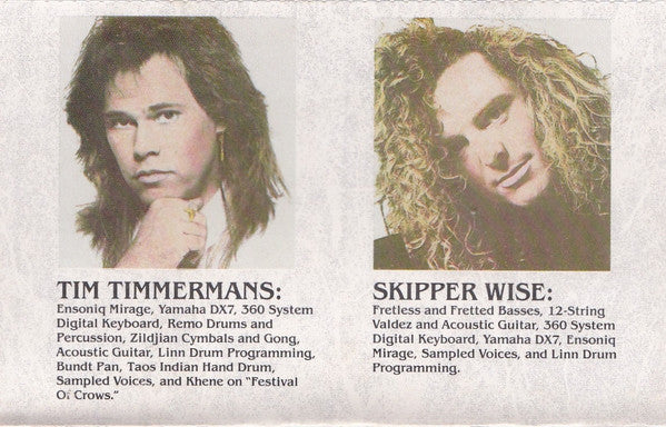 Tim Timmermans, Skipper Wise :  Poems Of The Five Mountains (Album)