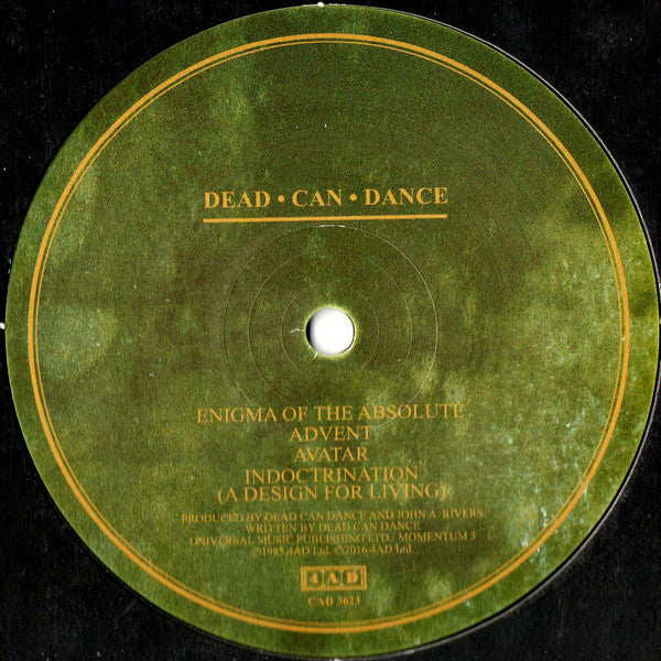 Dead Can Dance : Spleen And Ideal (LP,Album,Reissue)